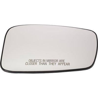 GO-PARTS - Mirror Glass for Hyundai Sonata 2011-2014 Right (Passenger), Heated, with Backing Plate, Excluding Hybrid Models, without Signal Light and Blind Spot Detection, Replacement 2012 2013