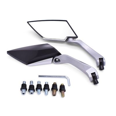 KaftKO Motorbike Mirrors,for Ducati Hypermotard 821 939 1100 796 SP SS800 SS900 SS1000 Motorcycle Mirror Scooter E-Bike Back Side Rear View Mirrors