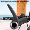 Aatraay Ends Plastic Multi Angle Regulation Anti Slip Handlebar Ends Extender for Road Mountain Cycling Accessories (Black) view 4