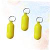 VANZACK 2sets Bright Floating Key Ring Key Holder Beach Keychain for Water Sports 3pcs*2 view 4