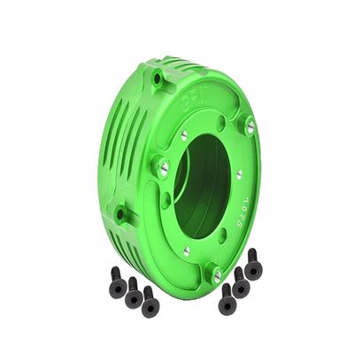 Aluminum 7075 Flywheel Housing for LOSI 1:4 Promoto MX Motorcycle Dirt Bike RTR FXR LOS06000 LOS06002 Upgrades - Green
