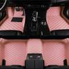 HLMATSM Customized car Floor mats Compatible with All car Models from 2000 to 2023, Fit for Toyota, Honda, Lexus, for All-Weather Protection, (Pink) view 1