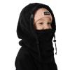 OWNGIGI Balaclava Ski Mask for Kids, Winter Windproof Face Mask for Cold Weather, Fleece Hooded Scarf Head Cover Neck Warmer Black view 4