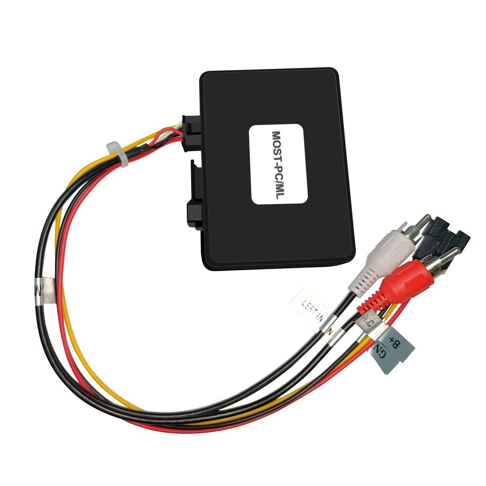 Fiber Decoder for Mercedes, Optical Box Most Adapter for Porsche 911 997 Macan Boxster Cayenne Cayman, Optic Car Radio Stereo Audio Converter Amplifier Connector for ML GL SLK CLS R E S Series