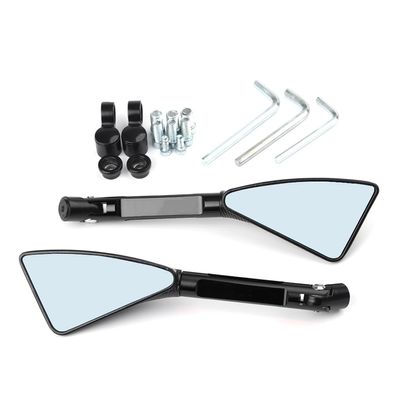 KaftKO Motorbike Mirrors,for Honda GROM-MSX125 MSX-125 2014 2015 2016 2017 2018 Universal Motorcycle Mirror Side Rearview Motorbike Mirror