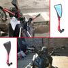 KaftKO Motorbike Mirrors,for Honda GROM-MSX125 MSX-125 2014 2015 2016 2017 2018 Universal Motorcycle Mirror Side Rearview Motorbike Mirror view 3