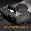 Tactical Gloves for Men and Women, Motorcycle Gloves Black Touchscreen with Hard Shell for Airsoft, Paintball, Motocross, Hunting, Shooting, Camping, ATV Riding, Outdoor Sports, Work (Black, Small) view 3