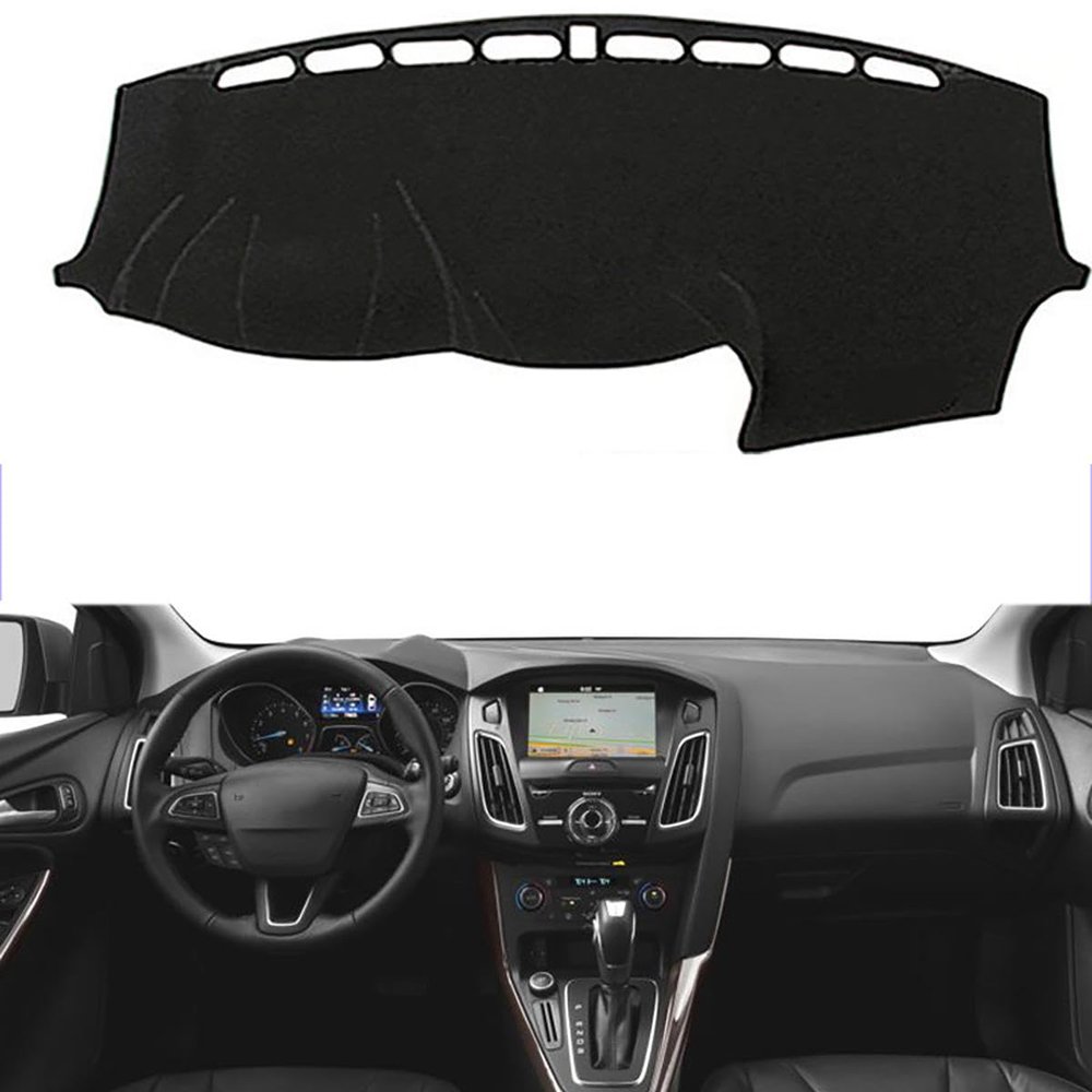 HATHWAY Fit for Ford Focus 3 MK3 2012-2018,Car Dashboard Cover,Anti-Slip Dash Cover Mat,Dash Mat Dashboard Cover,Car Interior Accessories