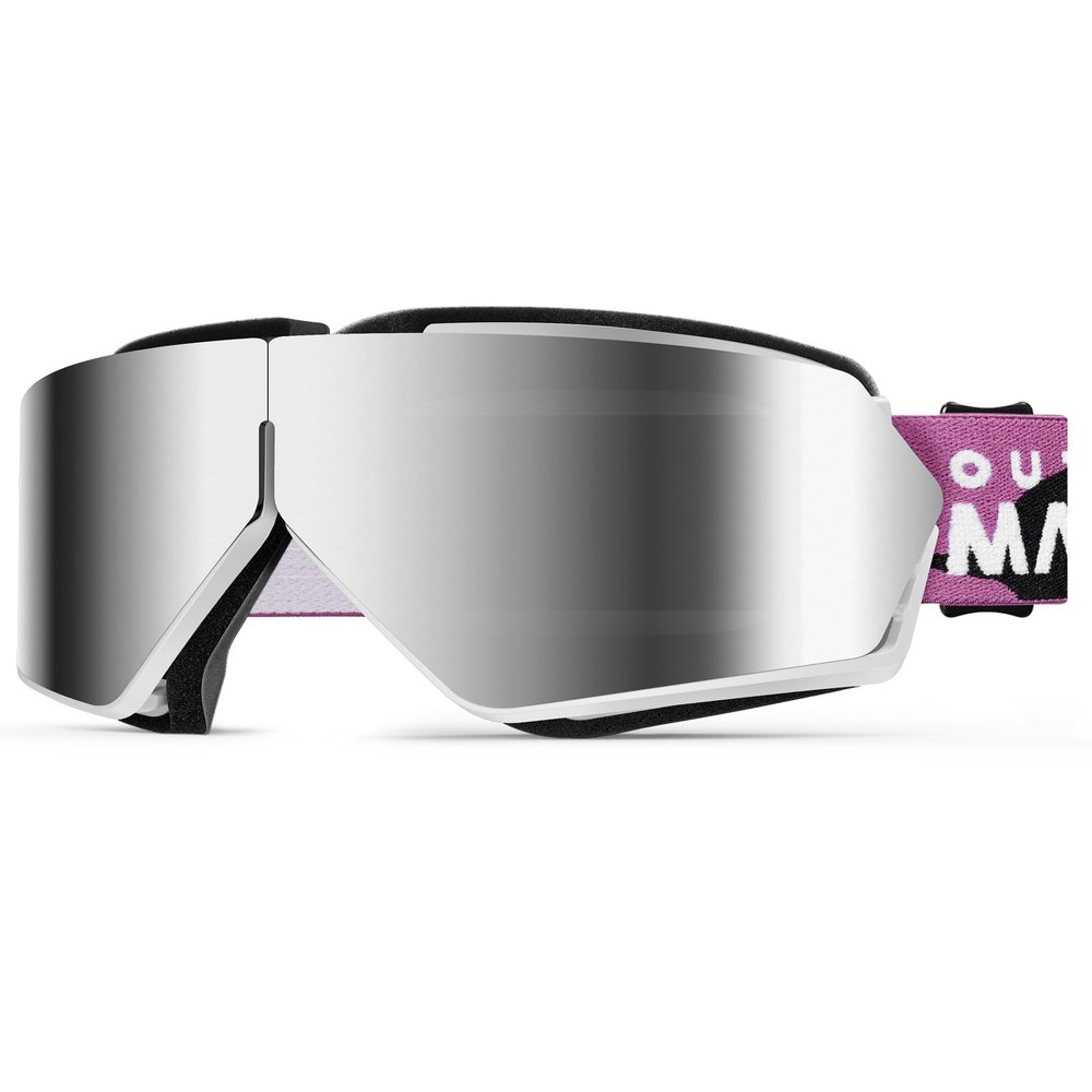 OutdoorMaster Seagull Dirt Bike Goggles, Motorcycle Goggles, Foldable ATV Goggles for Men Women Youth