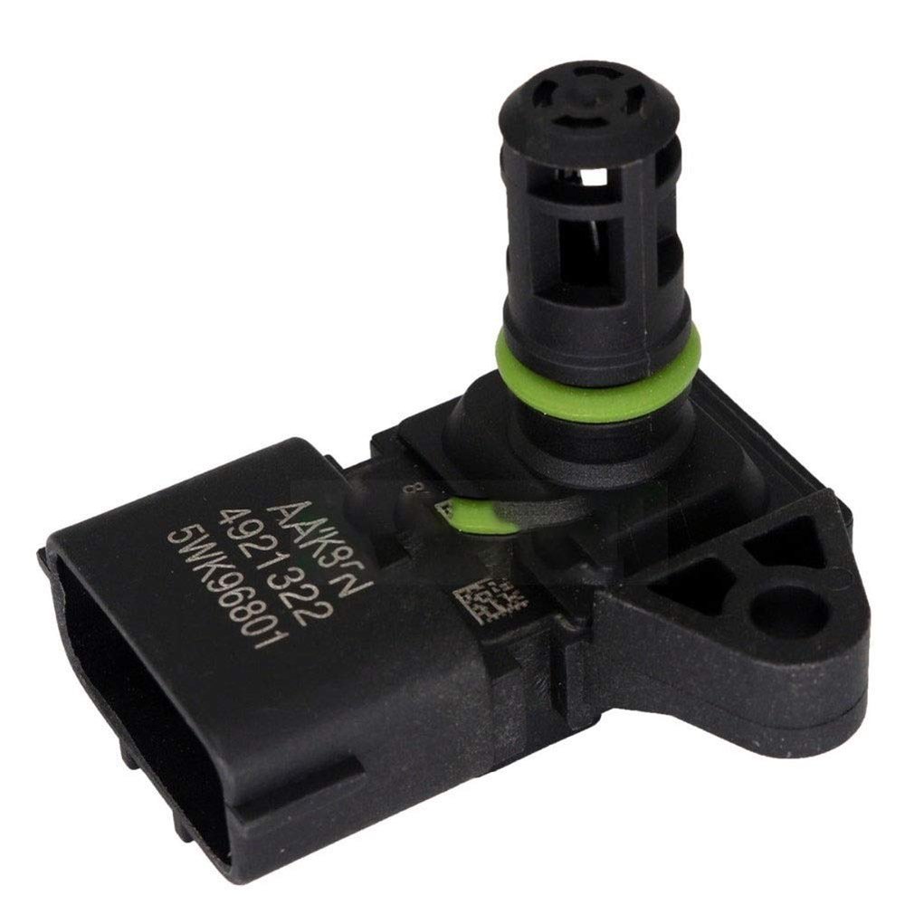 LOGEA Pressure Sensor Switch Manifold Intake Air Pressure MAP Sensor 5WK96801 4921322 Compatible with Dodge Ram 2500 3500 6.7L Engine Compatible with Cummins ISF 2.8 3.8