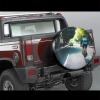 Car and Bicycle Tire Safety Shield:Universal Polyester Car Spare Tire Cover-Your Essential Auto Accessory view 2