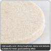 2"/3"/4"/5" Wool Polishing Wheel Polishing Pads Angle Grinder Wheel Felt Polishing Disc For Metal Marble Glass Ceramic 1PC,5inch view 2