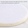 2"/3"/4"/5" Wool Polishing Wheel Polishing Pads Angle Grinder Wheel Felt Polishing Disc For Metal Marble Glass Ceramic 1PC,5inch view 3