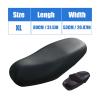 Motorcycle Seat Cover Waterproof Dustproof Rainproof Sunscreen Motorbike Scooter Cushion Seat Cover Protector Cover Accessories (Size : Leather XL 80CMx53CM) view 2