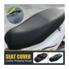 Motorcycle Seat Cover Waterproof Dustproof Rainproof Sunscreen Motorbike Scooter Cushion Seat Cover Protector Cover Accessories (Size : Leather XL 80CMx53CM) view 3