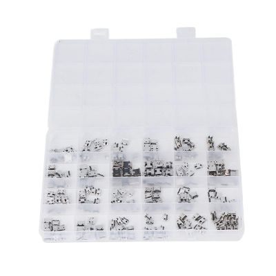 Micro USB Repair Kit Socket Replacement 240Pcs 24 Types Assortment for Phone Tablet Device