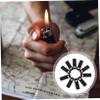 Healeved 30 Pcs Fuel-Saving Rubber mat Lighter Accessories Gasket for Lighter Flint Torch Liquid Gasket Anti-Evaporation Mat Bottom Bottom Pad Seal view 3