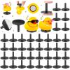 40 Pcs Duck Plugs, Black Plastic Duck Holder for Car Dashboard, Ducks Holder Mount for Dash Lover (Excluding Rubber Ducks) view 1