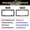 Love Hearts Print License Plate Frame Colorful License Holder with 4 Holes view 3