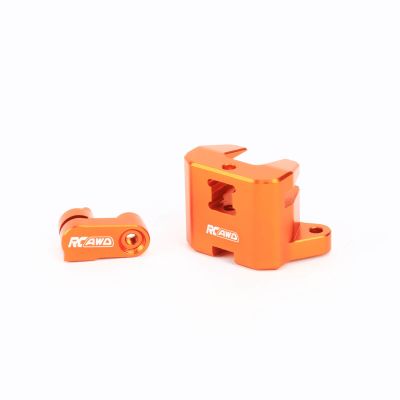 RCAWD Aluminum Front Brake Caliper, Assembled for Promoto-MX LOS262009 Upgrade Parts Orange