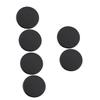FAVOMOTO 12pcs Non- Car Cup Mats Water-Resistant for Car Cup Holders Round Black Design for Daily Use Convenient and Easy to Clean view 1