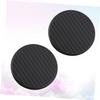 FAVOMOTO 12pcs Non- Car Cup Mats Water-Resistant for Car Cup Holders Round Black Design for Daily Use Convenient and Easy to Clean view 4