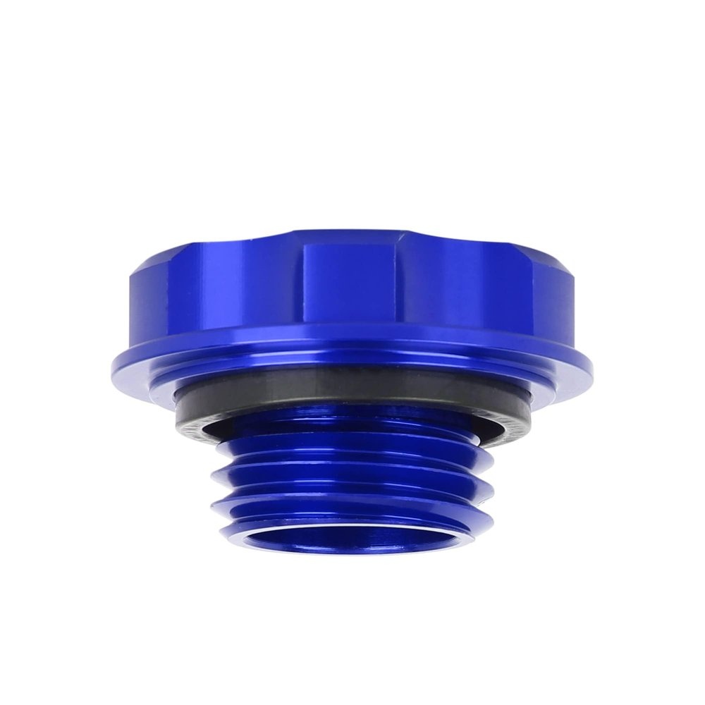 Car Aluminum Alloy Engine Oil Filler Cap Plug Cover Replacement Blue for Honda EK Civic EG Valve Oil Cap