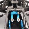 Aluminium 7075 Steering Assembly for Tamiya 1:10 R/C 58719 BBX BB-01 Upgrade Parts - Silver view 2