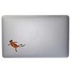 Floating Firebelly Newt 9 inch Full Color Indoor Outdoor Vinyl Decal view 2