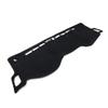 FSFY Auto Dashboard Cover dashboard Pad Sun Shade for KIA Forte 2019-2023 for K3 Cerato 2019-2022, Black LHD view 2