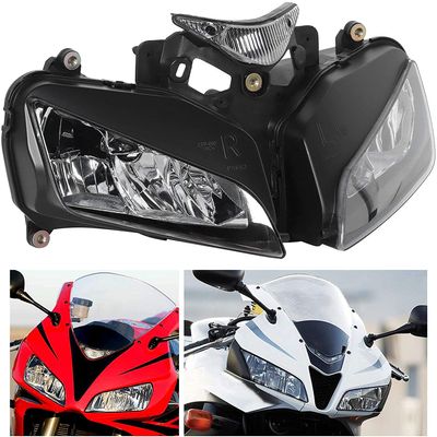 Sportbikefairings Motorcycle Front Headlight Headlamp Assembly ABS Plastic Head Lamp Light Housing Fit for Honda 2004-2007 CBR1000RR 2004 2005 2006 2007 04 05 06 07 CBR 1000 RR CBR 1000RR