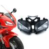 Sportbikefairings Motorcycle Front Headlight Headlamp Assembly ABS Plastic Head Lamp Light Housing Fit for Honda 2004-2007 CBR1000RR 2004 2005 2006 2007 04 05 06 07 CBR 1000 RR CBR 1000RR view 2