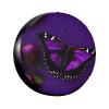 Spare Tire Cover 14 Inch Waterproof Protection Fit for Vehicle, Camper,Universal Spare Tire Cover,One Purple Plum Butterfly Print view 1