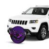 Spare Tire Cover 14 Inch Waterproof Protection Fit for Vehicle, Camper,Universal Spare Tire Cover,One Purple Plum Butterfly Print view 4