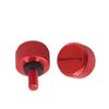 2pcs Red 6mm Thread Diameter Motorcycle Seat Bolt Screw for Harley Davidson 1996-2023 view 1