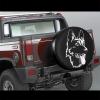 German Shepherd Dog Portrait Spare Tire Cover Universal Weatherproof Tire Wheel Covers Waterproof Dust-Proof Wheel Tire Protector Tyre Covers for Trailer RV SUV Truck Off-Road Vehicle Travel 14 Inch view 2