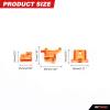 RCAWD Fork Lug Set:Front Brake Caliper, Assembled for Promoto-MX LOS264006 Upgrade Parts(Orange) view 2