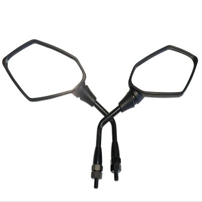 MotorToGo Black Rear View Mirrors Compatible for 2023 Yamaha MT-09