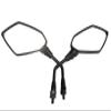 MotorToGo Black Rear View Mirrors Compatible for 2023 Yamaha MT-09 view 1