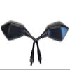 MotorToGo Black Rear View Mirrors Compatible for 2023 Yamaha MT-09 view 2
