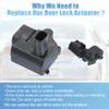 uxcell Liftgate Trunk Lid Lock Actuator for Jeep Grand Cherokee 2005-2010 for Jeep Liberty 2002-2012 No.55360357AA/55360357AC view 3