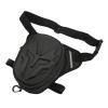 Carry Your in with the Motorcycle Leg Bag - PVC Matte Drop Leg Pouch - Multifunctional Thigh Packs - for Outdoor Activities - Carry Your Belongings (Matte Black) view 3