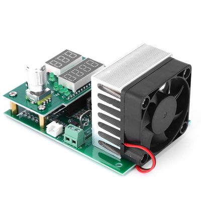 Battery Load Discharge Capacity Tester,60W 9.99A 30V Constant Current Electronic Load Aging Battery Capacity Tester Module
