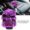 QANYEGN Skull Shift Knob, Transmissions Gear Shifter Stick Handle, Skull Gear Shifter Knob for Cars Truck S() view 2
