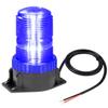 WOWTOU Rooftop Magnetic LED Blue Strobe Lights for Volunteer Firefighter Vehicles Police Cars POV Trucks Forklift, 12V 24V Safety Warning Flasher Emergency Flashing Beacon view 1