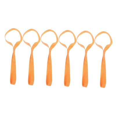 Wakauto 6pcs Heavy Duty Tie Down for Securing Motorcycles and Scooters Soft Cargo Straps for Easy Trailering Bungee Cargo Binding