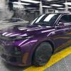 LZLRUN Gloss Purple Forged Carbon Fiber Car Vinyl Wrap Film 1" x 30ft view 3