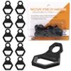 NACETURE Motorcycle Tie Down Anchor Hook Heavy Duty Stainless Steel 10 Pack - Dirt Bike Tie Down Strap Rings Accessories for Truck, Camper, Trailer, Truck Bed Tie Down Anchors view 1