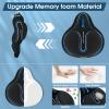 MSDADA New Large Gel Bike Seat Cover(Blue) view 2