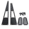 QUPA AM STORE 1 Set Stainless Steel Engine Hood Skid Plates with Intake Grille for 1/18 TRX4M Defender Upgrades view 2